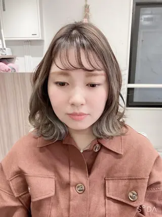 ミディアム カラー ミルミー美容室所属・🦄💒💓齎藤 七海子🦄💒💓のマツエク・マツパデザイン