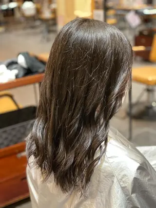 ロング 尾崎 優也のヘアスタイル