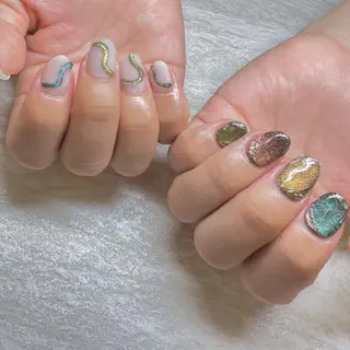 ネイル nail Eclat所属・志賀野 美喜のネイルデザイン
