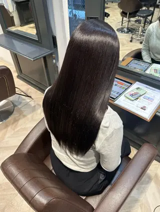 ロング 髪質改善/レイヤー カット/川上京香のヘアスタイル