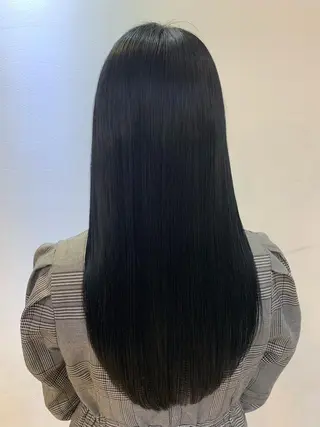 ロング 渋谷ブリーチカラー 韓国ヘアyuikoのヘアスタイル