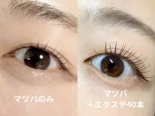 マツエク・マツパ eyelist maiのマツエク・マツパデザイン