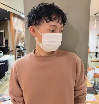 パーマ メンズ OLTI所属・中村 勇星のヘアスタイル