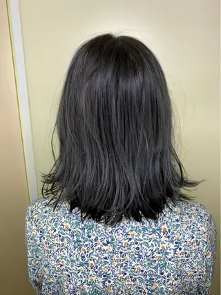 ミディアム 春日 力のヘアスタイル