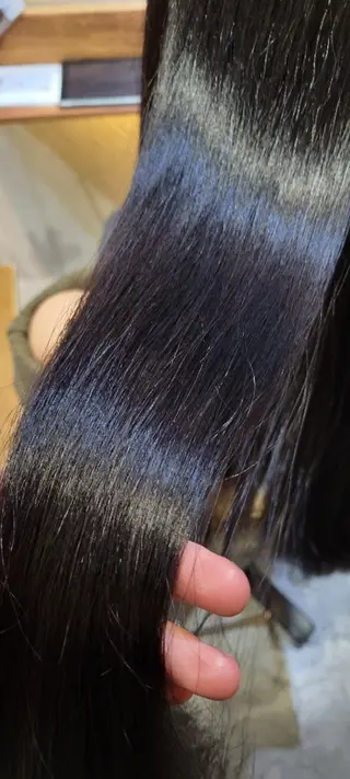 ロング カラー 斉藤 翔真のヘアスタイル