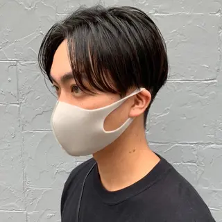 パーマ メンズ 酸性ストレート・ メンズ 三原 楊子のヘアスタイル