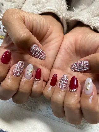 ネイル rukianail 新里のネイルデザイン