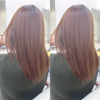 セミロング H所属・H (エイチ) 烏丸御池店のヘアスタイル