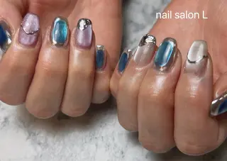 ネイル 吉川市 ネイルサロンLのネイルデザイン