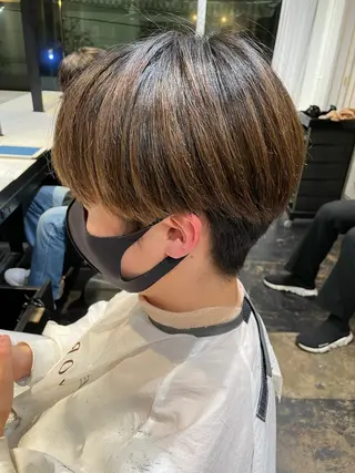ショート 🌈縮毛矯正.カラー しゅんすけ🌈のヘアスタイル