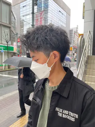 ショート メンズ designcolo r/似合わせNOKAのヘアスタイル