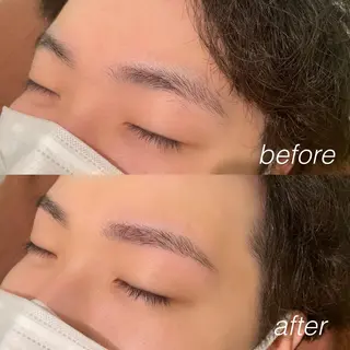 メンズ アイブロウ 橋本 颯希のマツエク・マツパデザイン