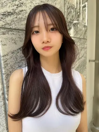 ロング カラー 《髪質改善✖️オリー ブ🧸》小嶋拓也のヘアスタイル