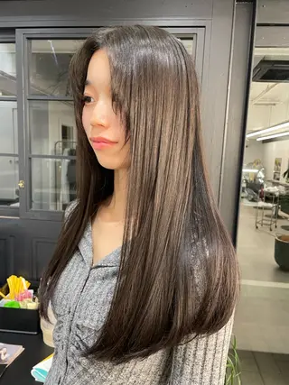 ロング カット モデル募集/ホノカのヘアスタイル