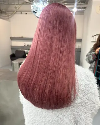 ロング 🍀レイヤーカット× 透明感カラー愛美🍀のヘアスタイル