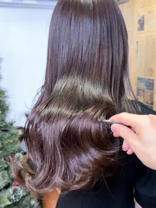 セミロング カラー Chic シックのヘアスタイル