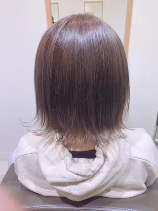 ミディアム カラー Hitotose代表 中島和樹のヘアスタイル