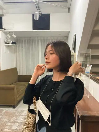 カラー 葵🌊ツヤカラー/ 髪質改善🫧のヘアスタイル