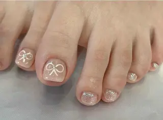 ネイル ちゅるんネイル🩵 miyuのネイルデザイン