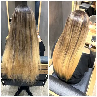 ロング 心斎橋🤍inity KIKOのヘアスタイル