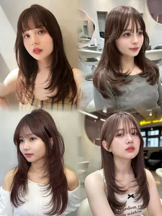 ロング 【ナチュラル可愛いレ イヤー🩶】ななみのヘアスタイル