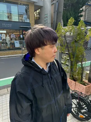 ショート パーマ ヘアアレンジ メンズ キッズ CHIC share salon所属・ちこ .のヘアスタイル