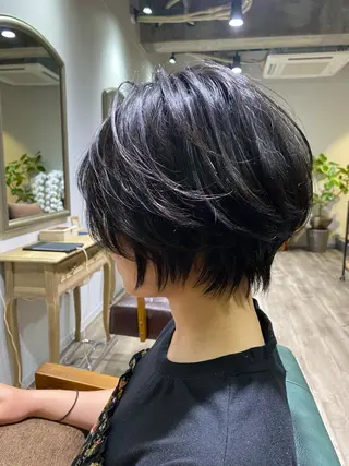 ショート 粕川 達哉のヘアスタイル