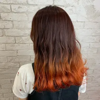 セミロング カラー 🎀モテ髪ﾐﾙｸﾃｨ ｰ🎀yasunaのヘアスタイル