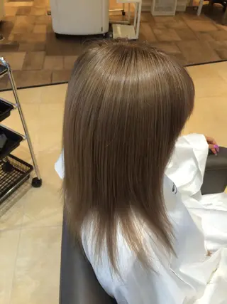 ミディアム Rubik's江坂 ルービックえさかのヘアスタイル