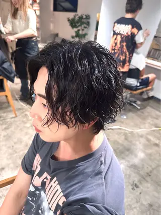 パーマ メンズ 骨格補正施術/メンズ 専門美容師/YUYAのヘアスタイル
