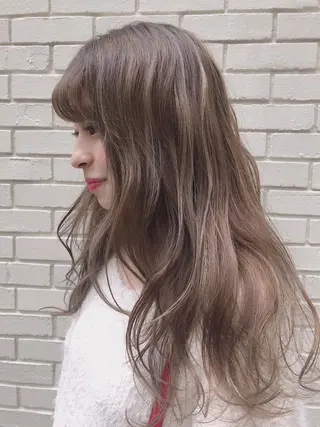 セミロング カラー Grit 元町店のヘアスタイル