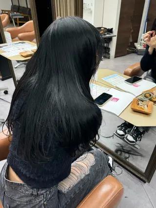 ロング カラー reira/堀江 /似合わせカットのヘアスタイル