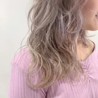 ミディアム カラー ひらやま りょういちのヘアスタイル