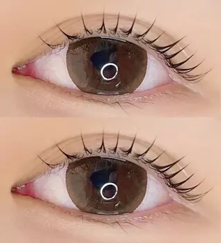 マツエク・マツパ eve🐰束間まつ毛 /透明感カラーのマツエク・マツパデザイン