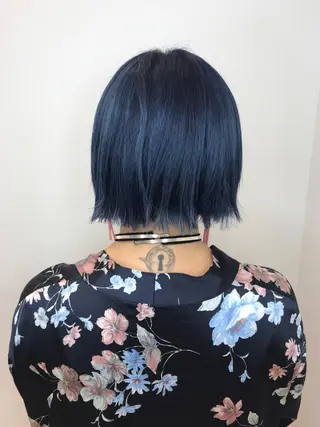 ショート カラー Le'a渋谷所属・インナーエクステ渋谷 🦋KAJIのヘアスタイル