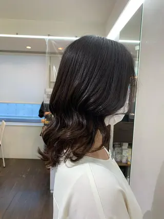 ミディアム GO TODAY シェアサロン 銀座Arc店所属・デジタルパーマ🫧 韓国風ヘア🫧サクラのヘアスタイル