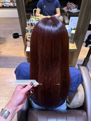 ロング 野村 朋生のヘアスタイル
