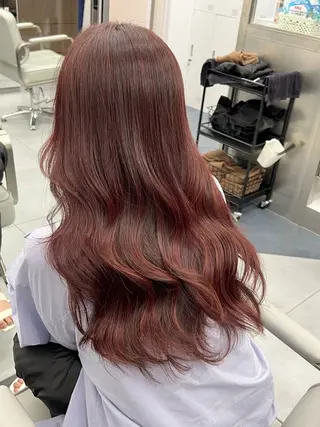 セミロング スワイプするのちょっ と待った艶髪/透明感のヘアスタイル