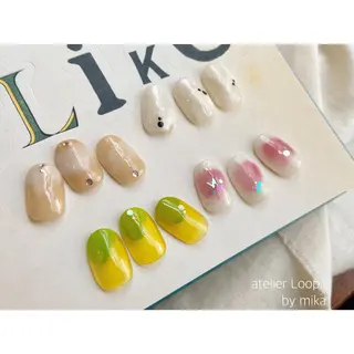 ネイル atelierLoopbyshiho所属・atelier Loop♪MIKAのネイルデザイン