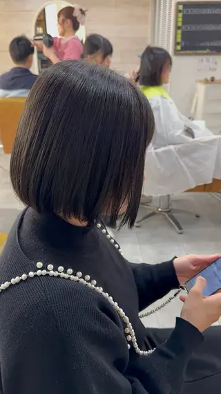 ショート カラー 橋田 航汰のヘアスタイル
