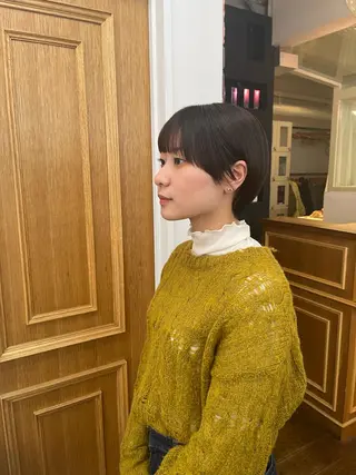 ショート カラー メイクス表参道所属・ショート/ボブ 矢野湧也のヘアスタイル