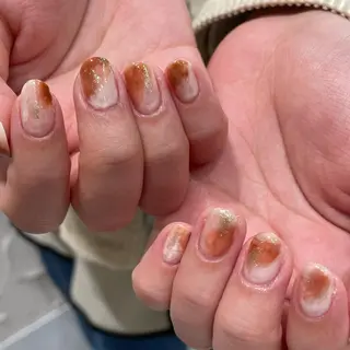 ネイル 淡色ネイル 🎀moeのネイルデザイン