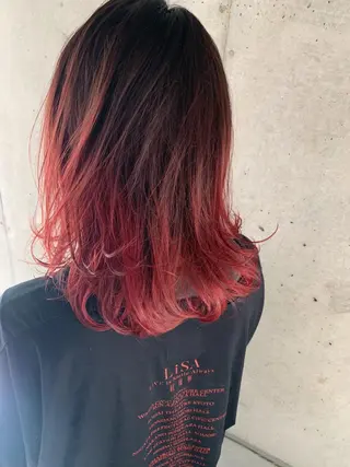 ロング カラー ヘアアレンジ 🇺🇸海外ヘア 🇰🇷MASANOのヘアスタイル