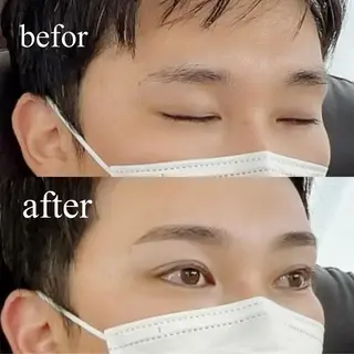 メンズ アイブロウ un par un アンパルアン所属・un par unの眉毛・アイブロウイメージ