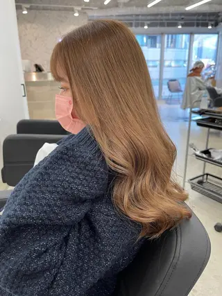 ロング himeka🪽 アレンジ/ブリーチのヘアスタイル