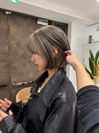 カラー AO所属・Haruka🌺 /ボブ/海外ヘアのヘアスタイル