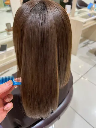 ミディアム 豊田 恭平のヘアスタイル