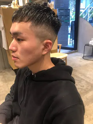 メンズ 🌈圧倒的デザイン パーマ 関和希のヘアスタイル