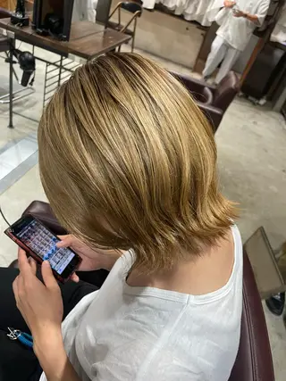 ショート カラー 高橋 りかのヘアスタイル