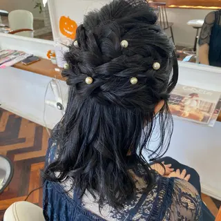 ミディアム Kazaoka Saraのヘアスタイル
